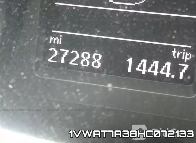 1VWAT7A38HC072133 фото 8