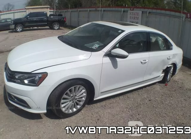 1VWBT7A32HC037253 фото 3