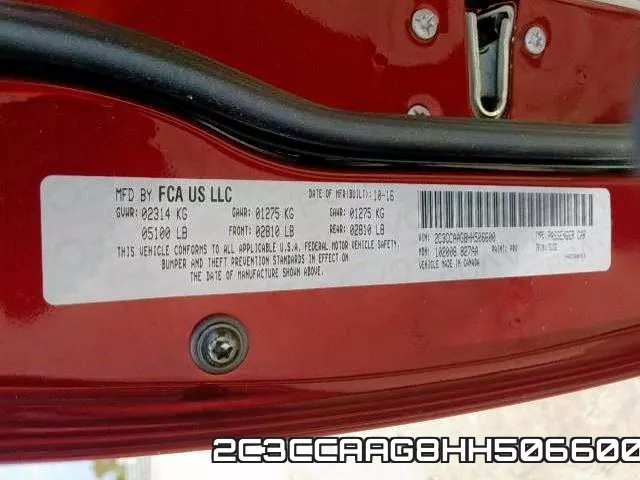 2C3CCAAG8HH506600 фото 2