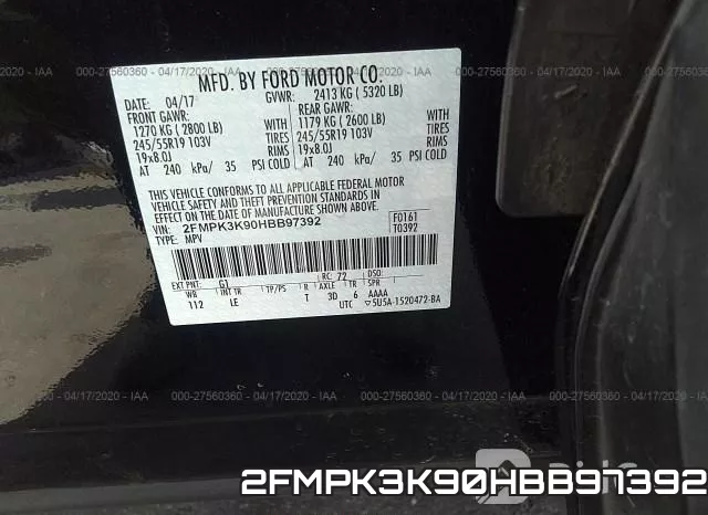 2FMPK3K90HBB97392 фото 10