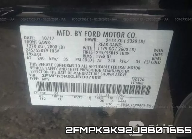 2FMPK3K92JBB07665 фото 10