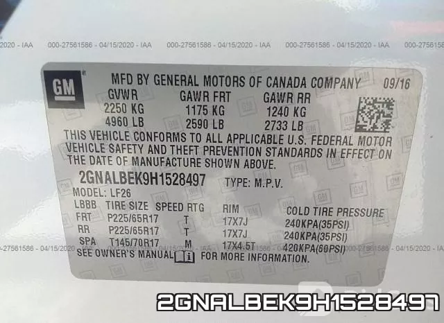 2GNALBEK9H1528497 фото 10