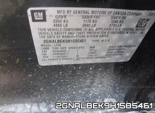 2GNALBEK9H1585461 фото 10