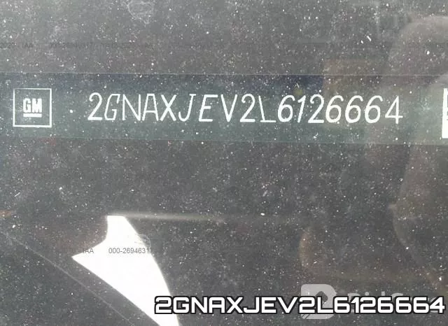2GNAXJEV2L6126664 фото 10
