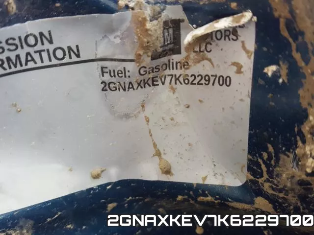 2GNAXKEV7K6229700 фото 10