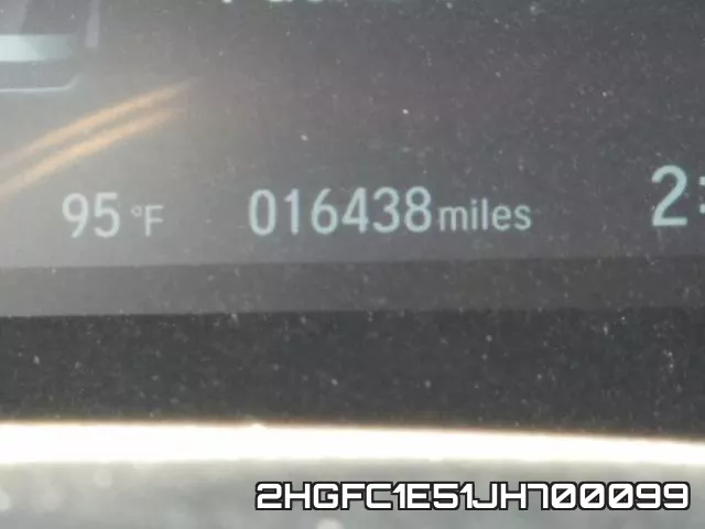 2HGFC1E51JH700099 фото 9
