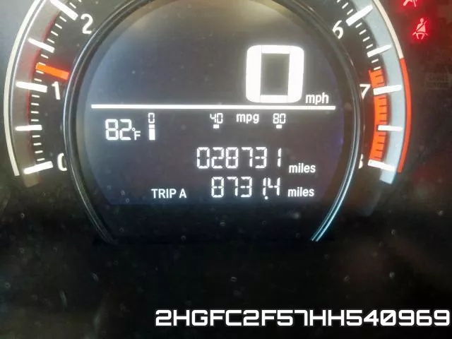 2HGFC2F57HH540969 фото 9