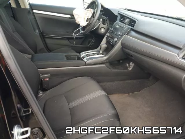 2HGFC2F60KH565714 фото 6