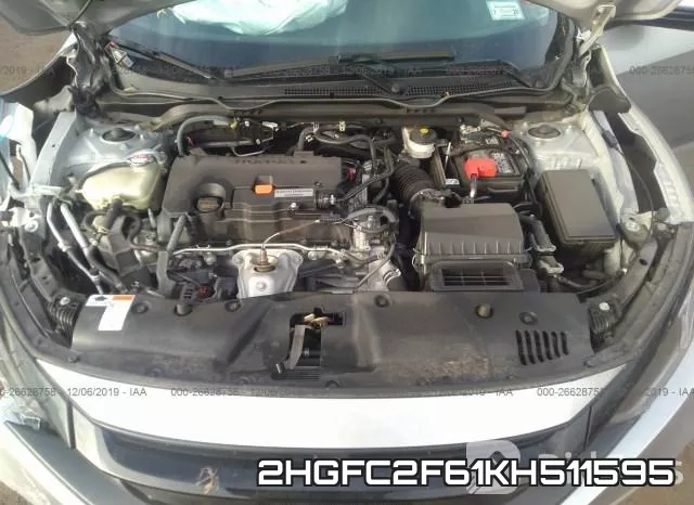 2HGFC2F61KH511595 фото 2