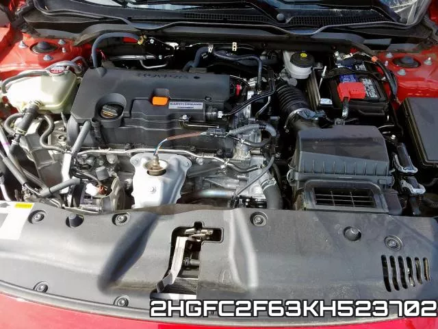 2HGFC2F63KH523702 фото 8
