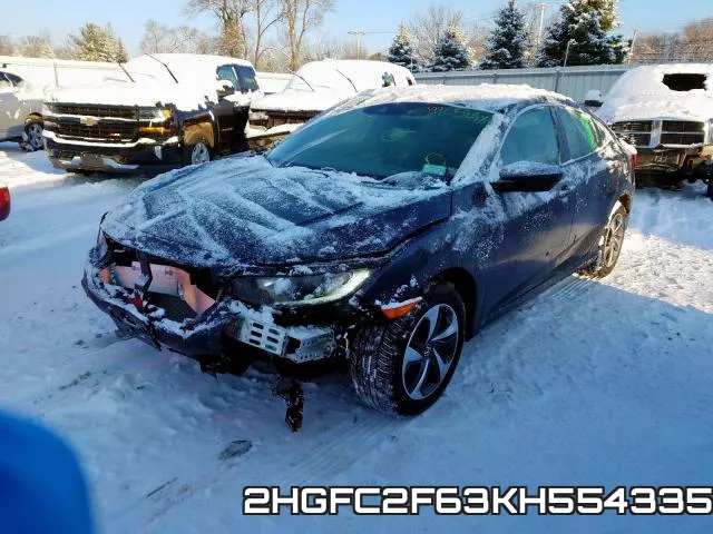 2HGFC2F63KH554335 фото 3