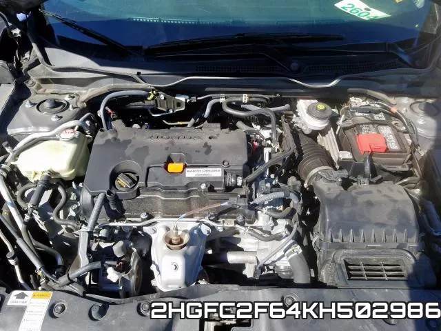 2HGFC2F64KH502986 фото 8
