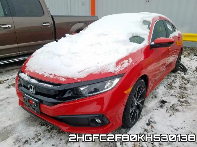 2HGFC2F80KH530138 фото 3