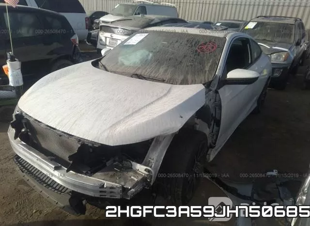 2HGFC3A59JH750685 фото 3