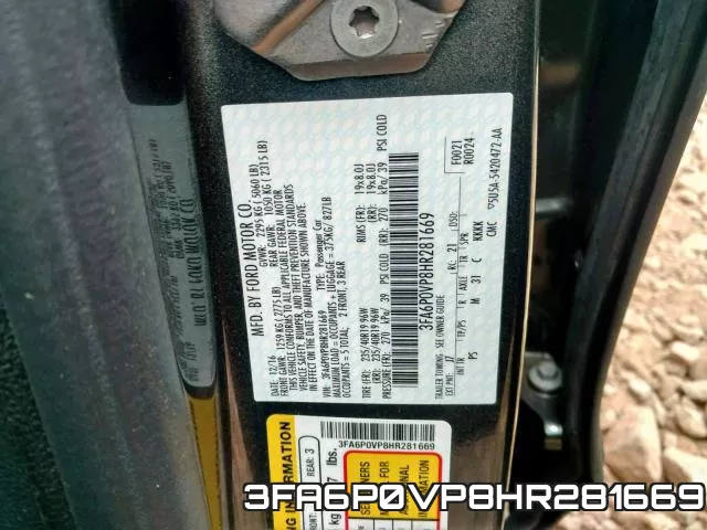 3FA6P0VP8HR281669 фото 2