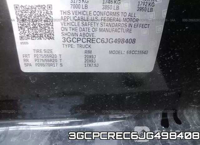 3GCPCREC6JG498408 фото 10
