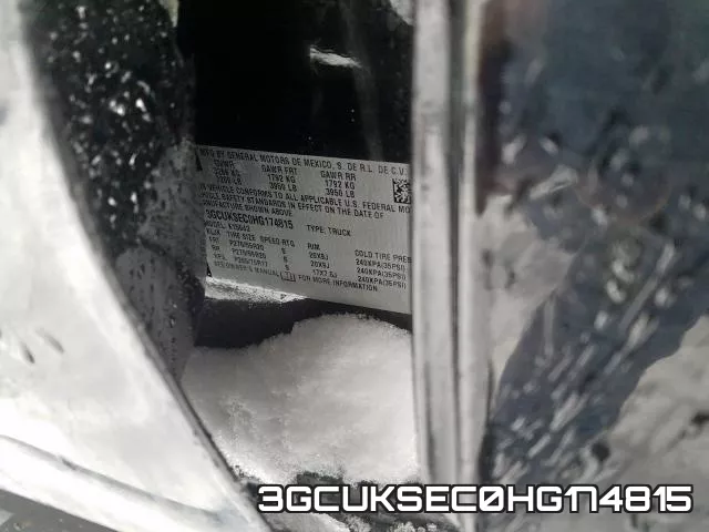 3GCUKSEC0HG174815 фото 2
