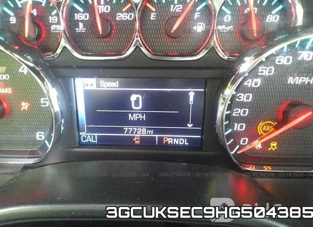 3GCUKSEC9HG504385 фото 8