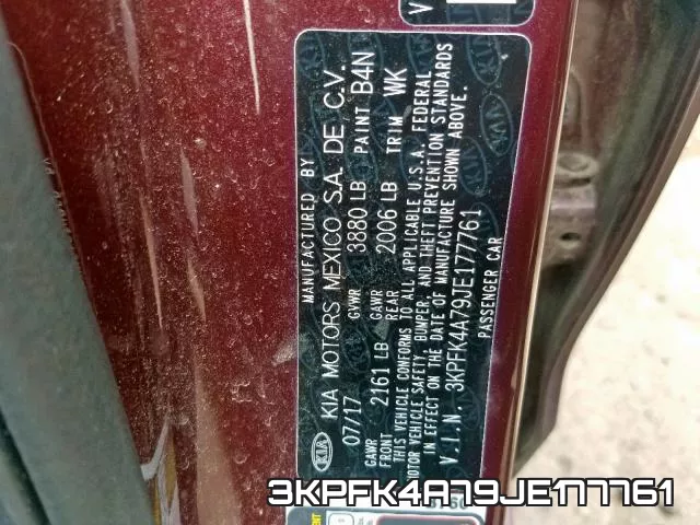 3KPFK4A79JE177761 фото 2
