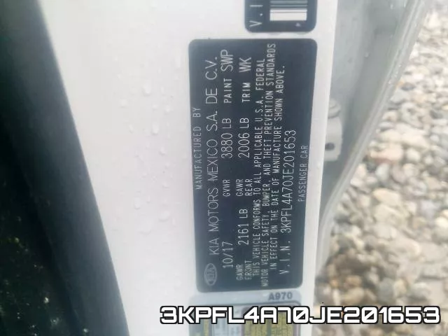 3KPFL4A70JE201653 фото 2