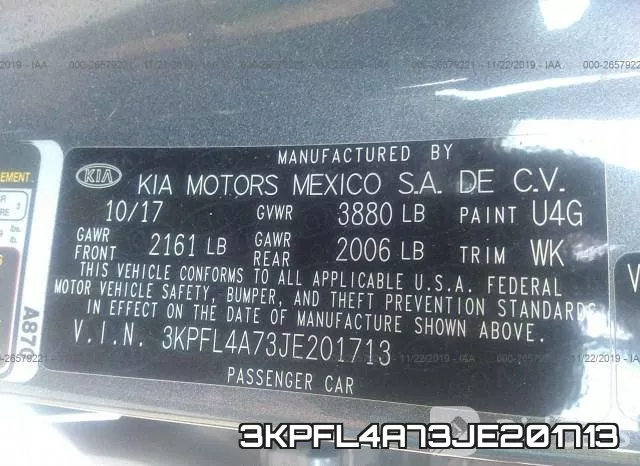 3KPFL4A73JE201713 фото 10