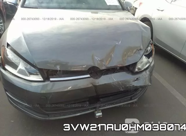 3VW217AU0HM038074 фото 7