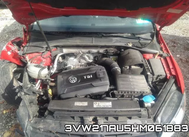 3VW217AU5HM061883 фото 2