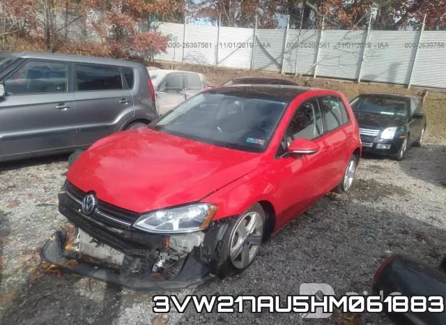 3VW217AU5HM061883 фото 3