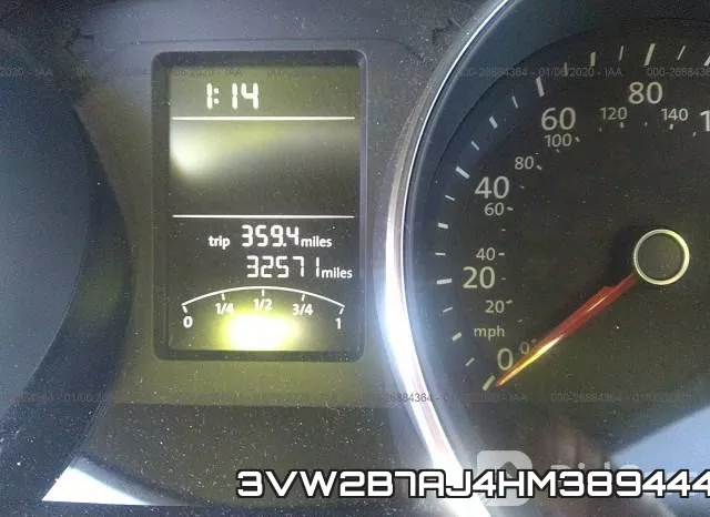3VW2B7AJ4HM389444 фото 8