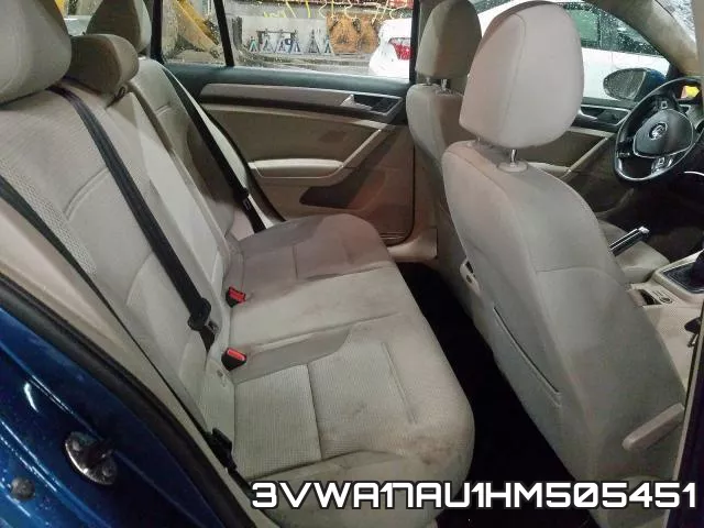 3VWA17AU1HM505451 фото 7