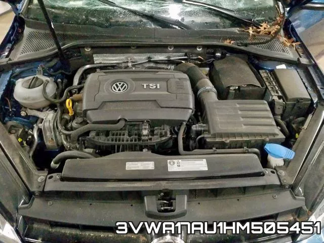 3VWA17AU1HM505451 фото 8