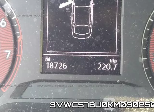 3VWC57BU0KM030250 фото 8