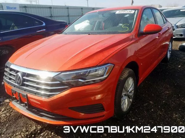 3VWCB7BU1KM247900 фото 3