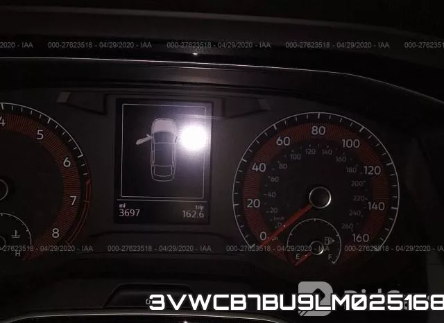 3VWCB7BU9LM025168 фото 8