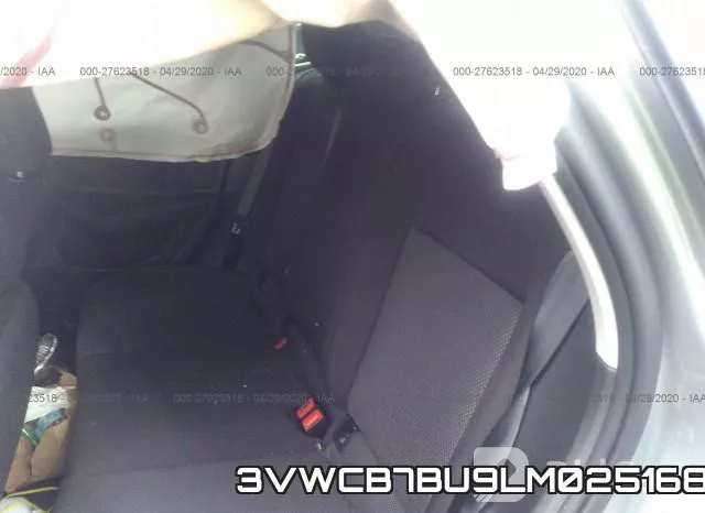 3VWCB7BU9LM025168 фото 9