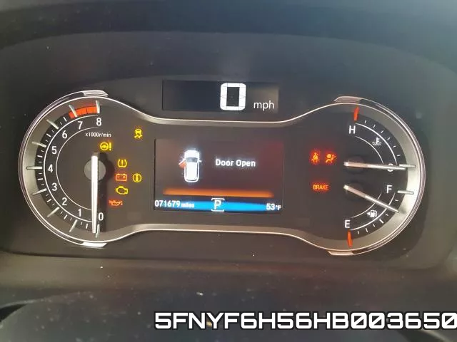 5FNYF6H56HB003650 фото 9