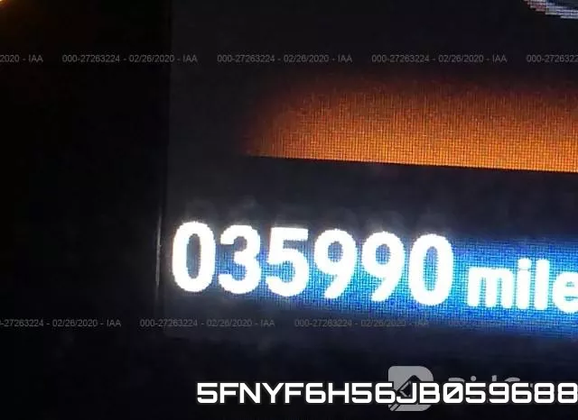 5FNYF6H56JB059688 фото 8