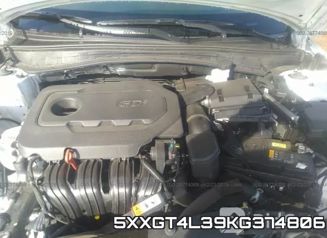 5XXGT4L39KG374806 фото 2