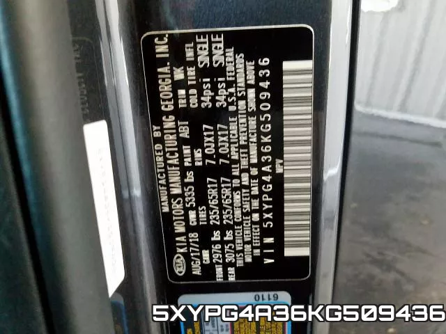 5XYPG4A36KG509436 фото 2