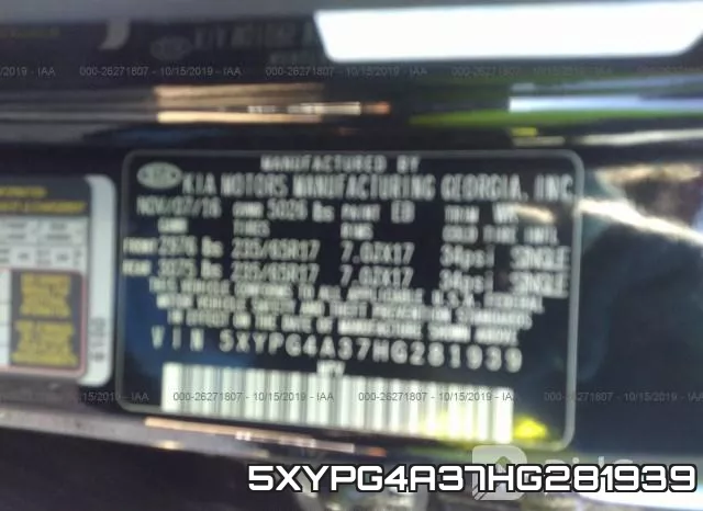5XYPG4A37HG281939 фото 10