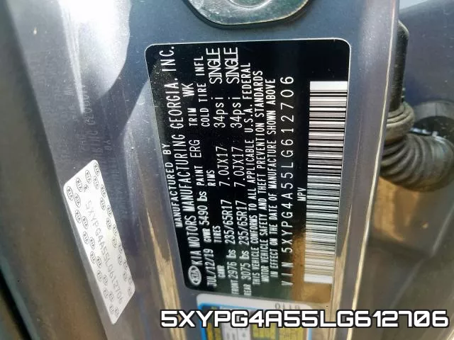 5XYPG4A55LG612706 фото 2