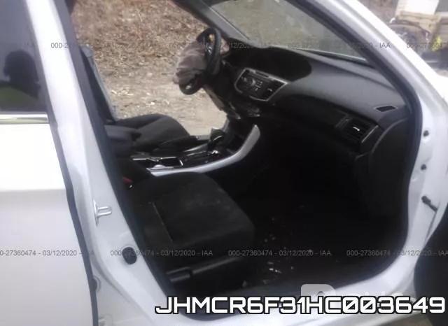 JHMCR6F31HC003649 фото 6