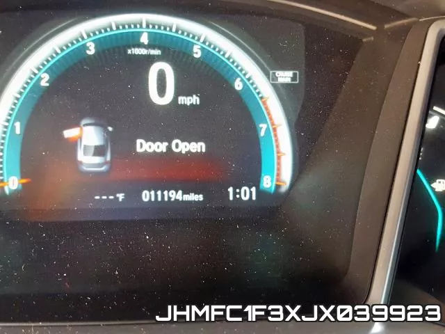 JHMFC1F3XJX039923 фото 9