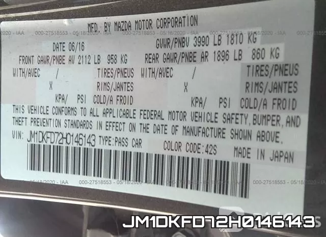 JM1DKFD72H0146143 фото 10