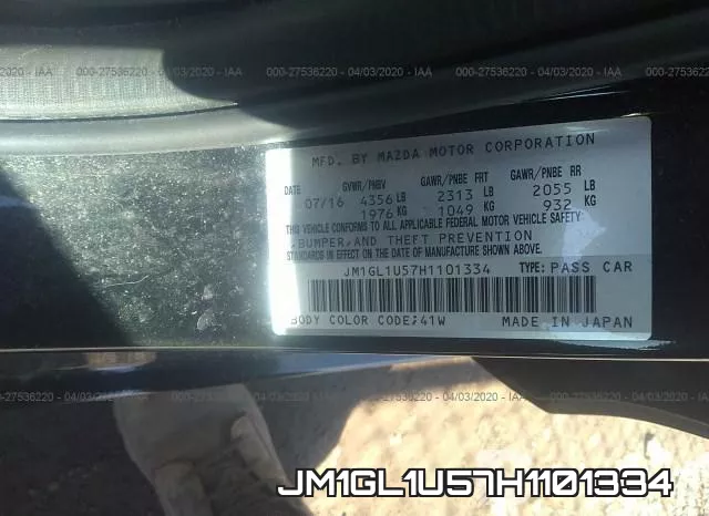JM1GL1U57H1101334 фото 10