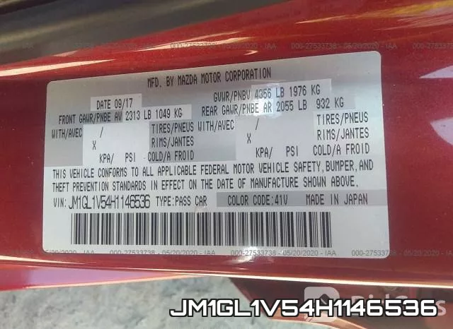 JM1GL1V54H1146536 фото 10