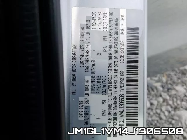 JM1GL1VM4J1306508 фото 2