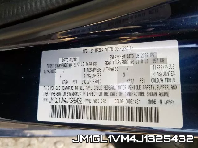 JM1GL1VM4J1325432 фото 2