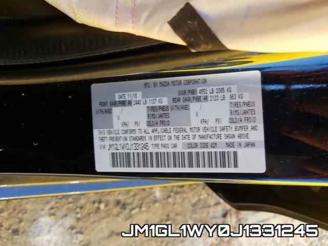 JM1GL1WY0J1331245 фото 2