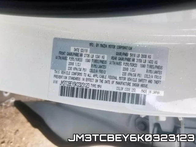 JM3TCBEY6K0323123 фото 2